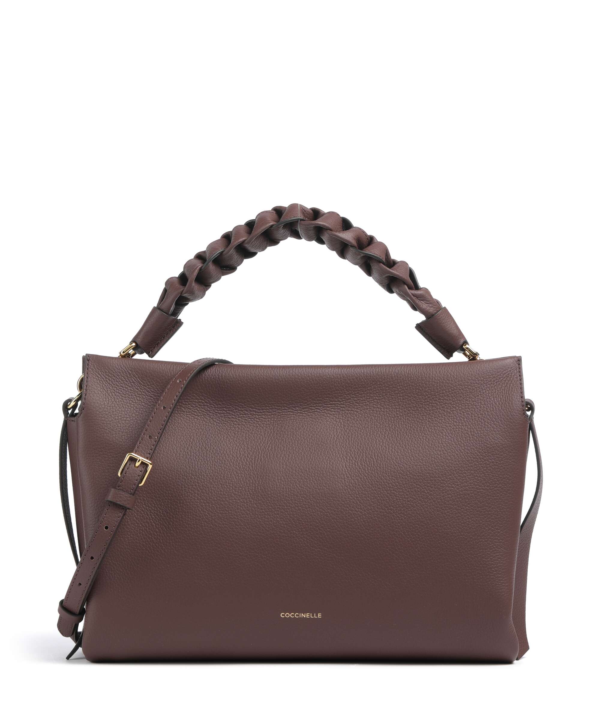 Coccinelle Boheme Grana Double Hobo bag berry/winter rose