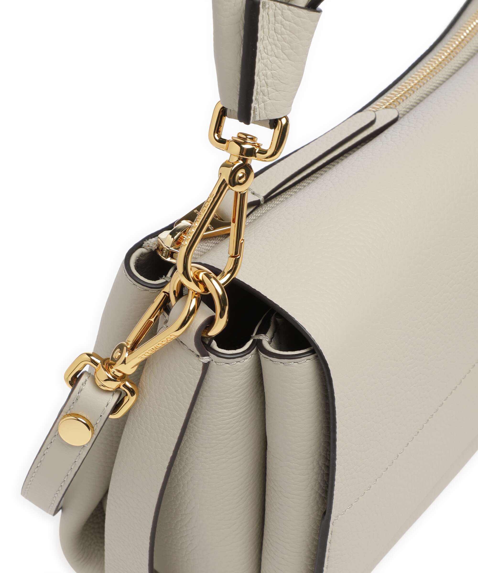 Coccinelle Boheme Grana Double Shoulder bag eucalipto/fango