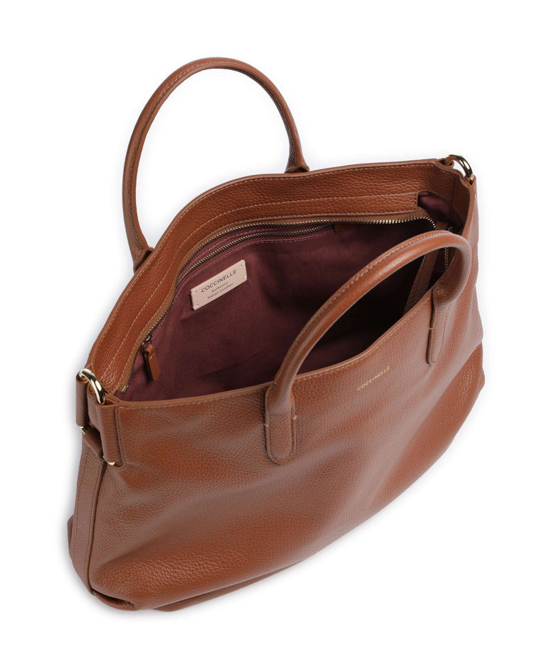 Coccinelle Rebekka Handbag cognac