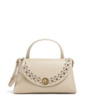 Coccinelle Nikla Monogram Sangallo Handbag sandshell