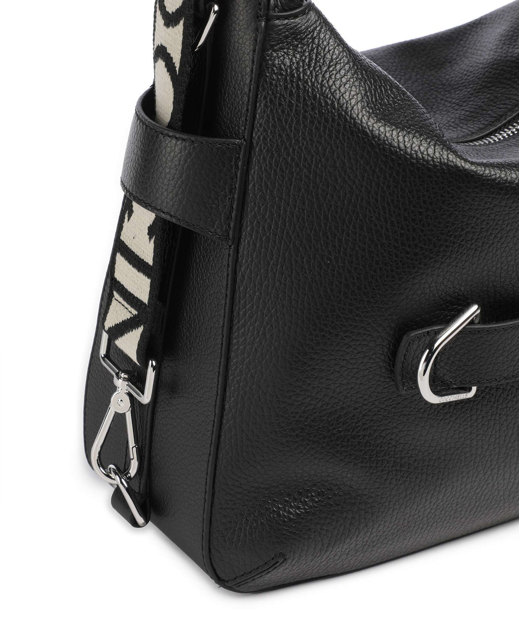 Coccinelle Gretel Ribbon Hobo bag noir