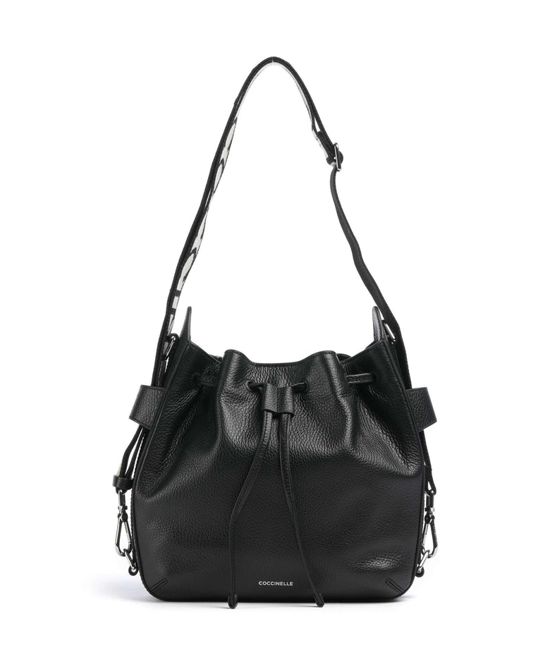 Coccinelle Gretel Ribbon Bucket bag noir