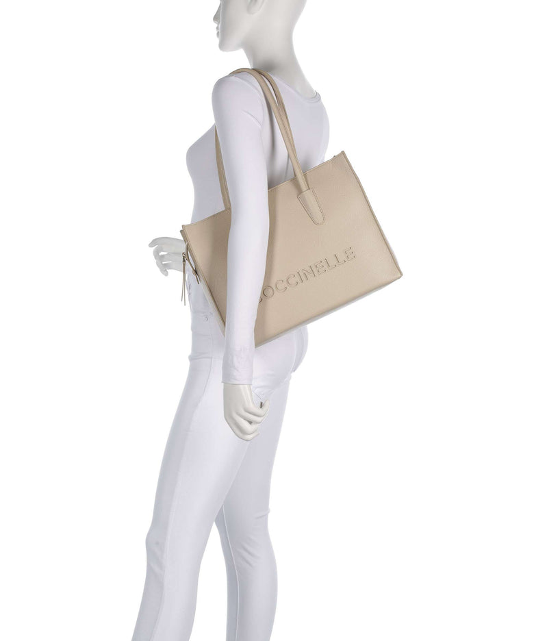 Coccinelle Myrtha Tote bag sandshell