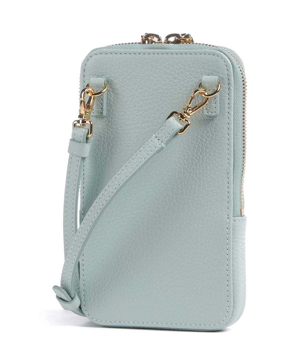 Coccinelle Flor Phone bag aquamarine