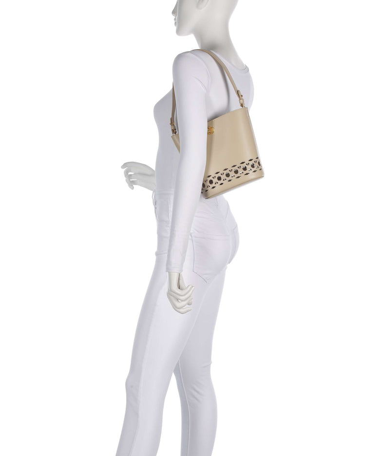 Coccinelle Nikla Monogram Sangallo Bucket bag sandshell