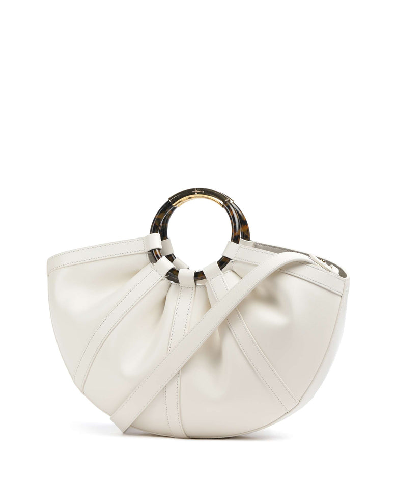 Coccinelle Shell Handbag pearl