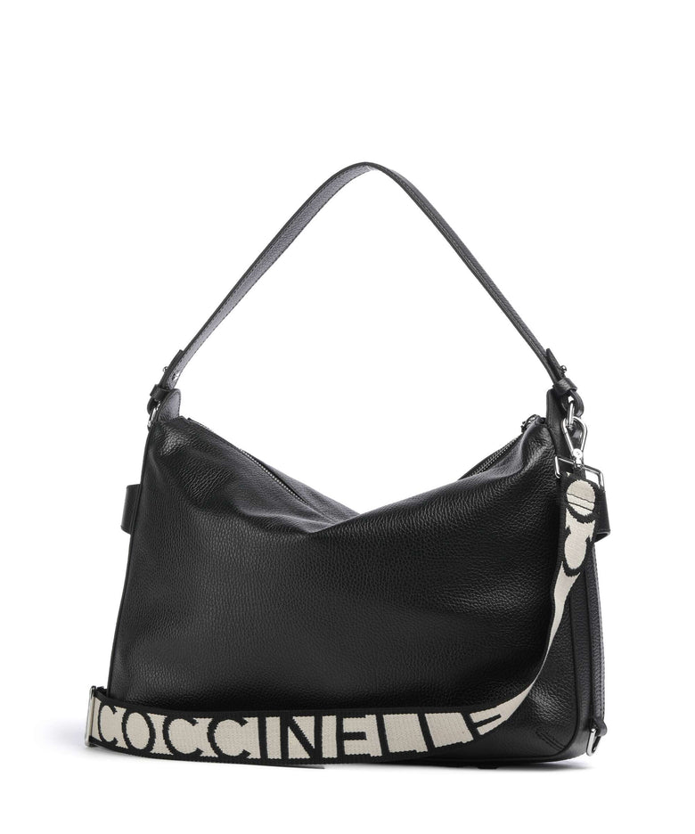 Coccinelle Gretel Ribbon Hobo bag noir