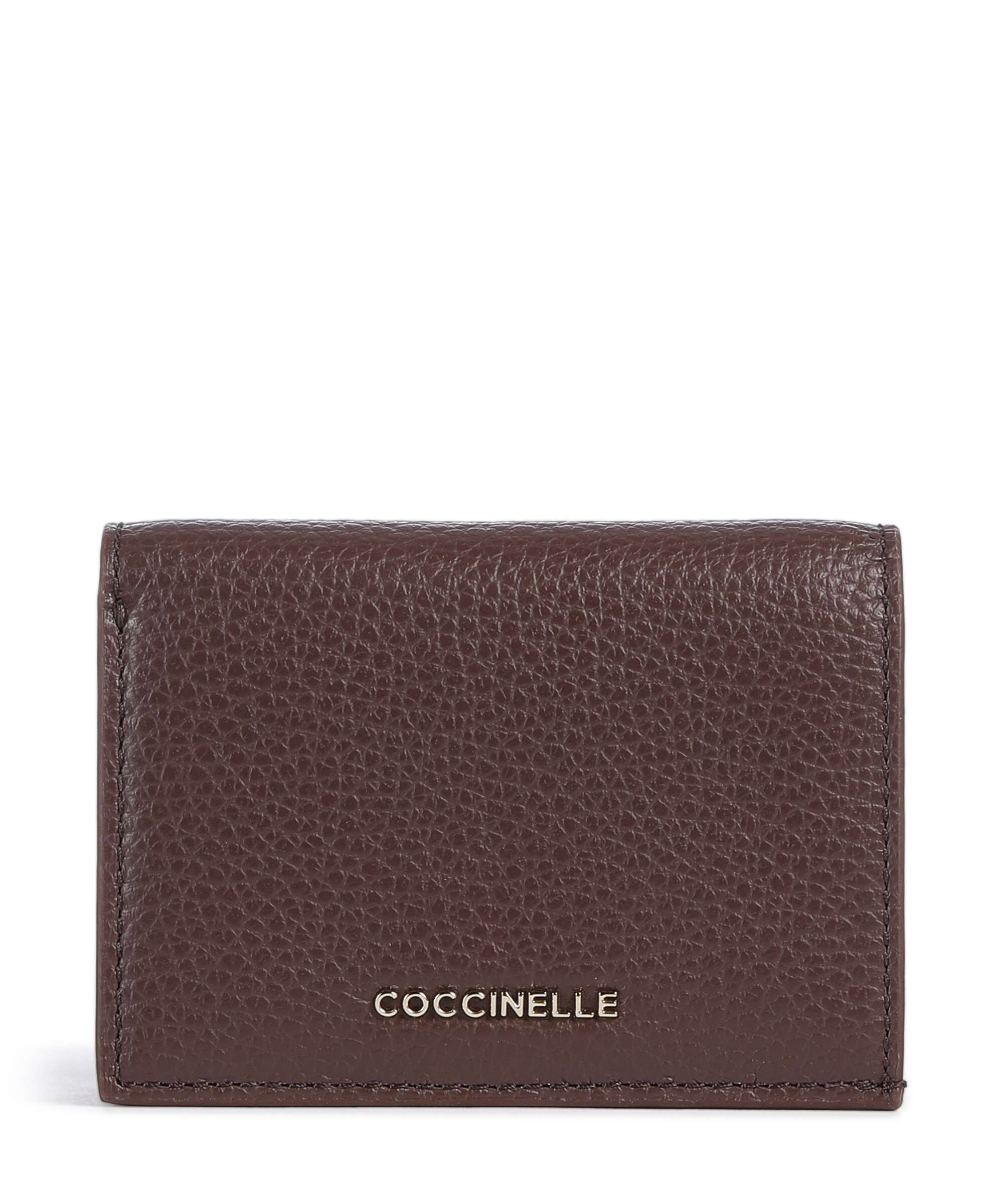 Coccinelle Metallic Soft Wallet berry