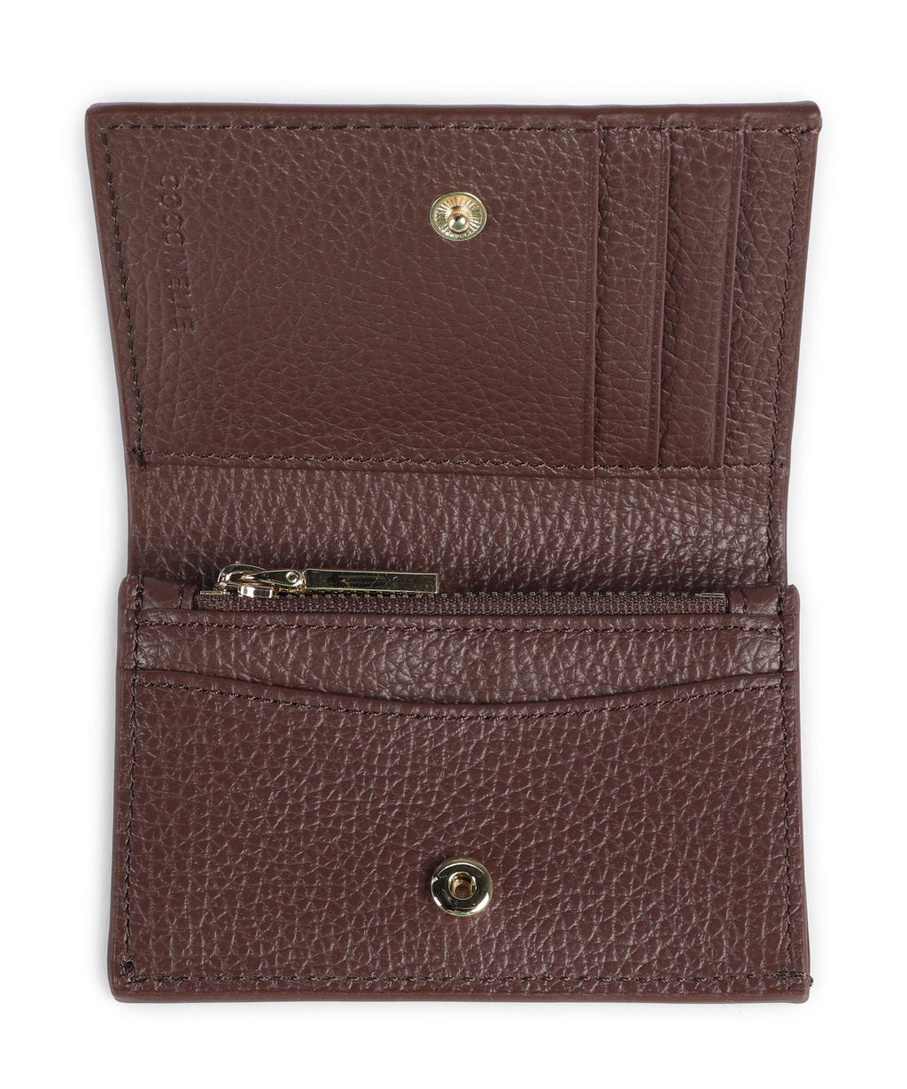 Coccinelle Metallic Soft Wallet berry