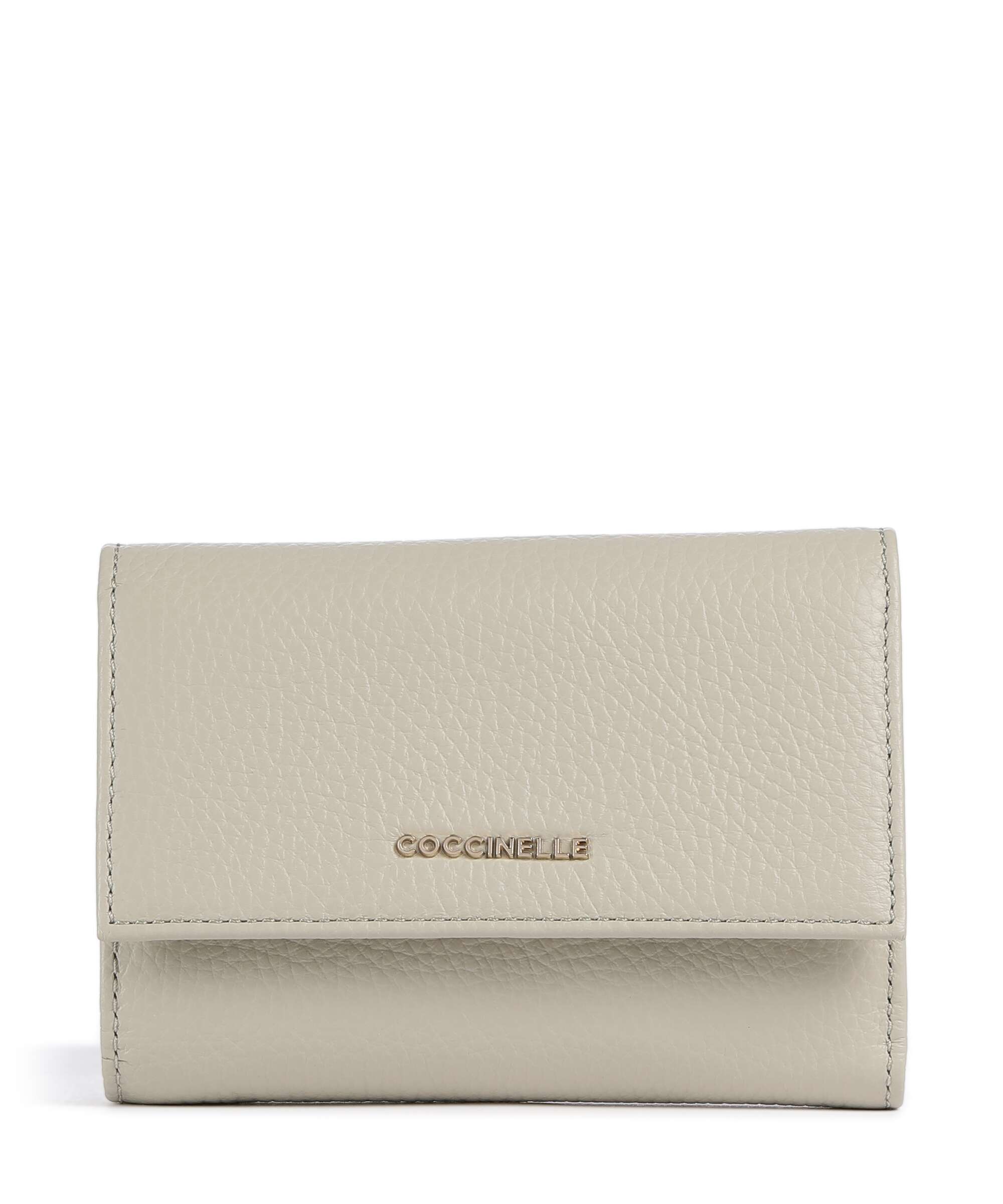 Coccinelle Metallic Soft Wallet eucalipto