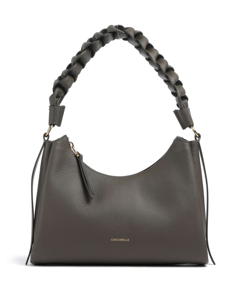 Coccinelle Boheme Grana Double Shoulder bag fango/honey
