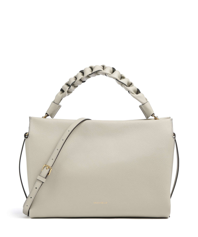 Coccinelle Boheme Grana Double Hobo bag eucalipto/fango