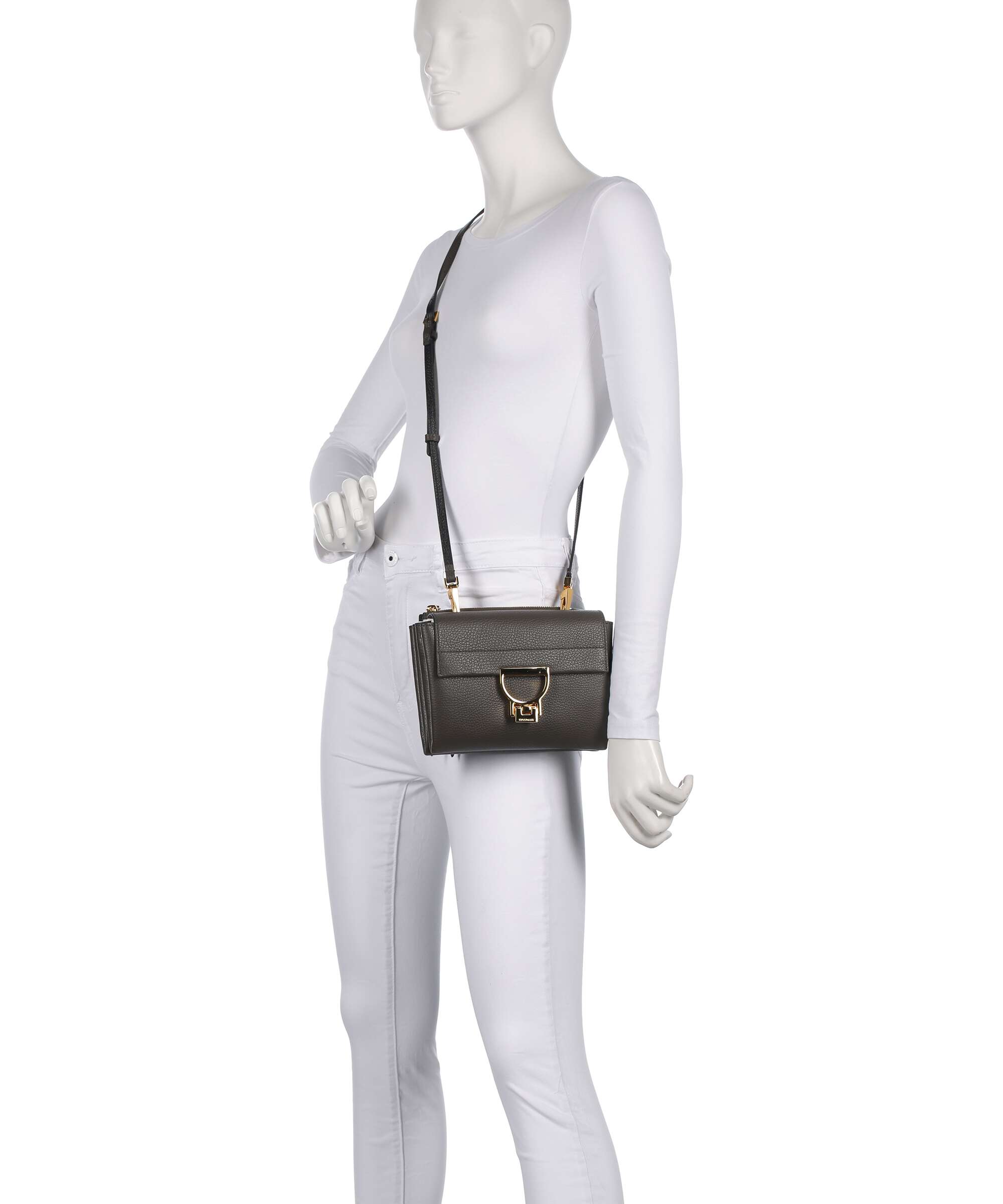 Coccinelle Arlettis Crossbody bag fango