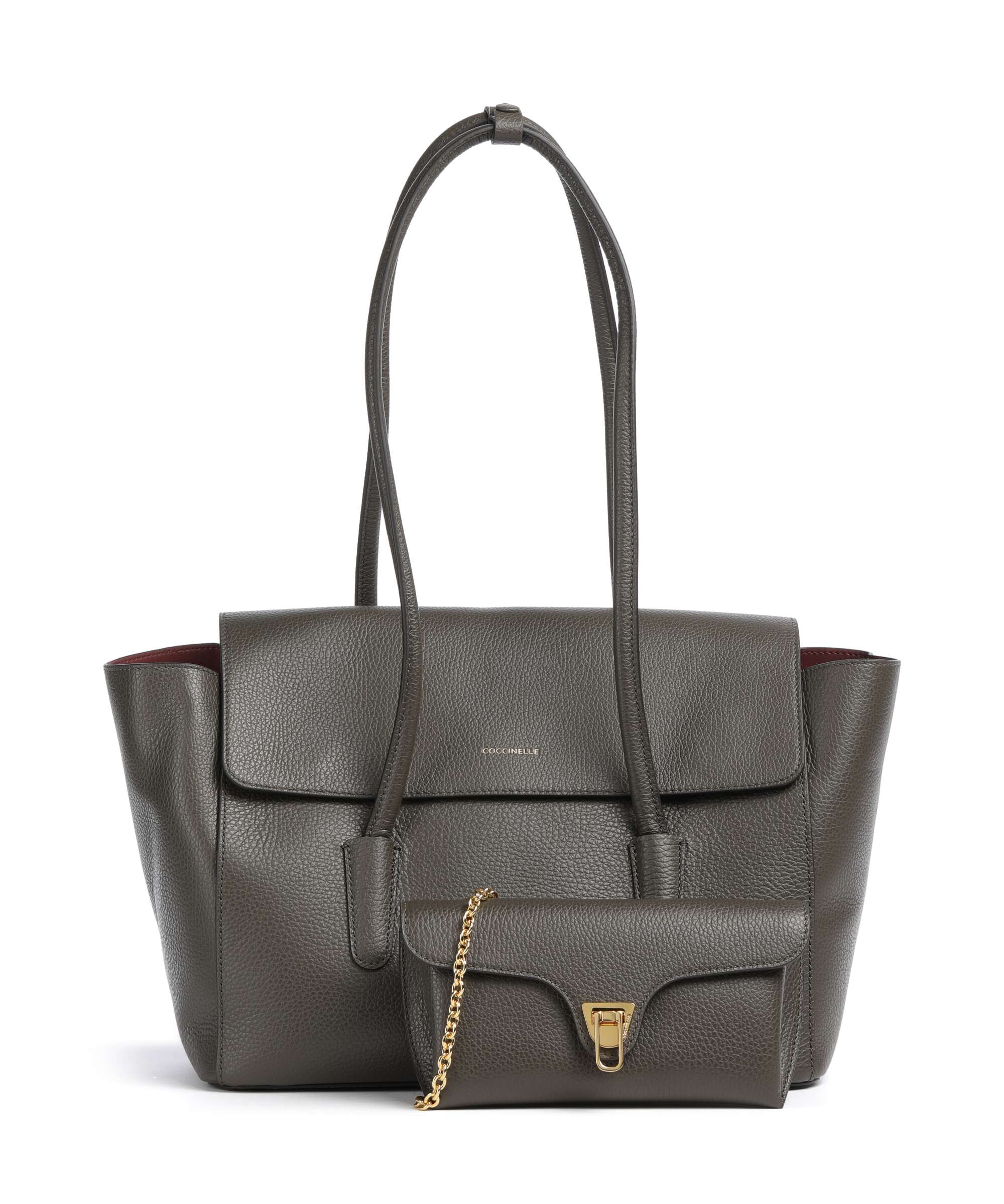 Coccinelle Beat Tote bag fango
