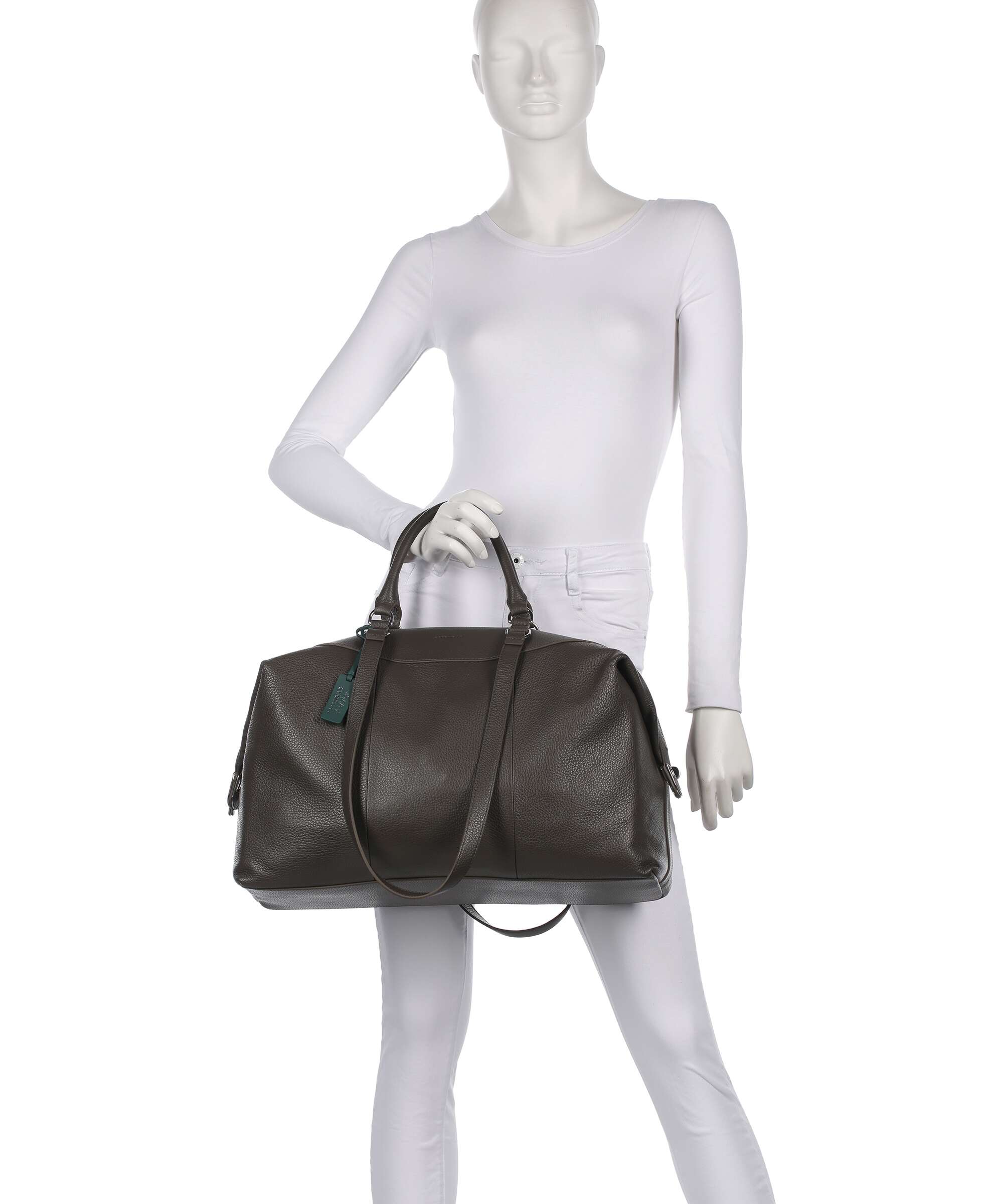 Coccinelle Campus Weekend bag fango