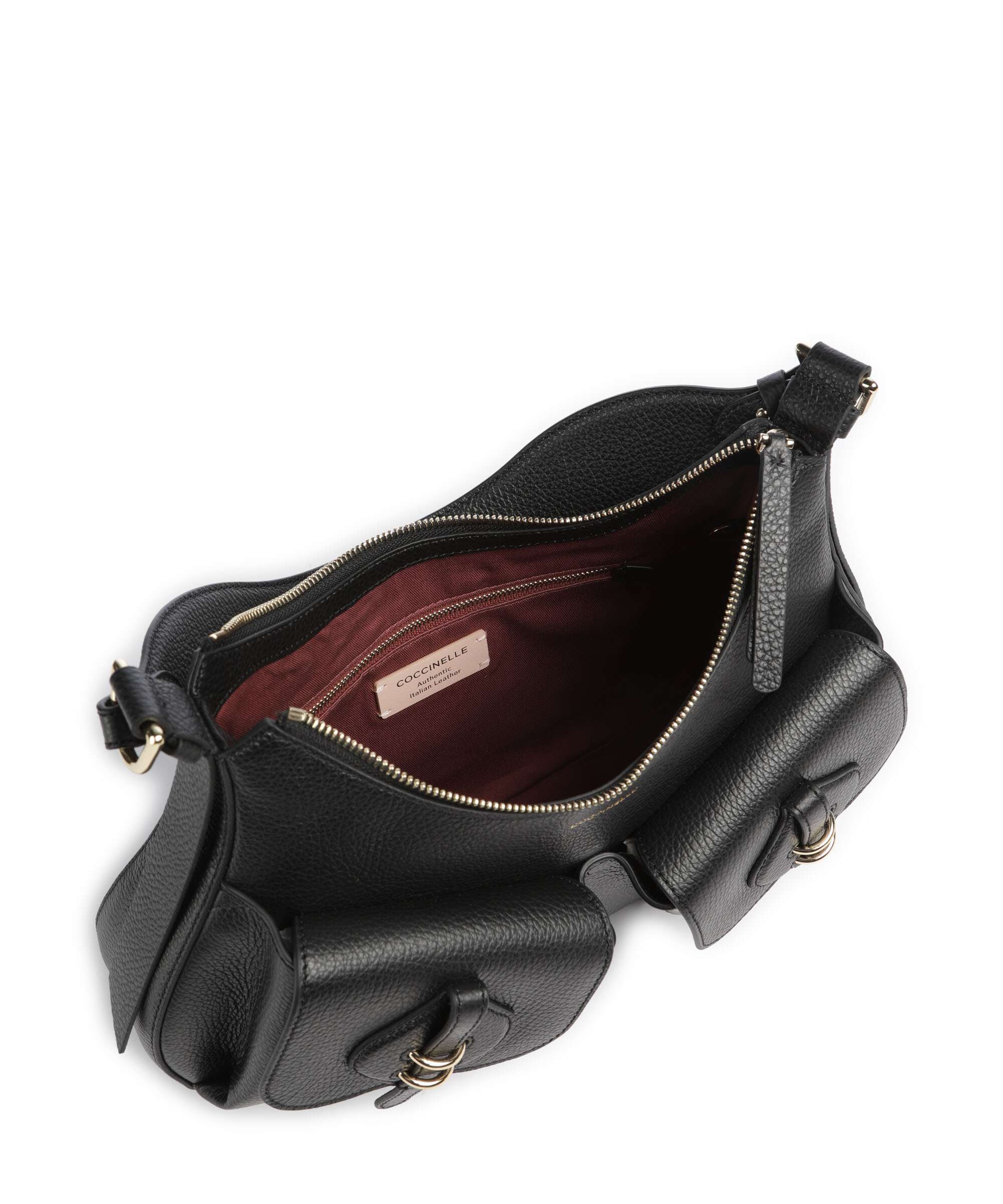 Coccinelle Mavery Pocket Hobo bag noir