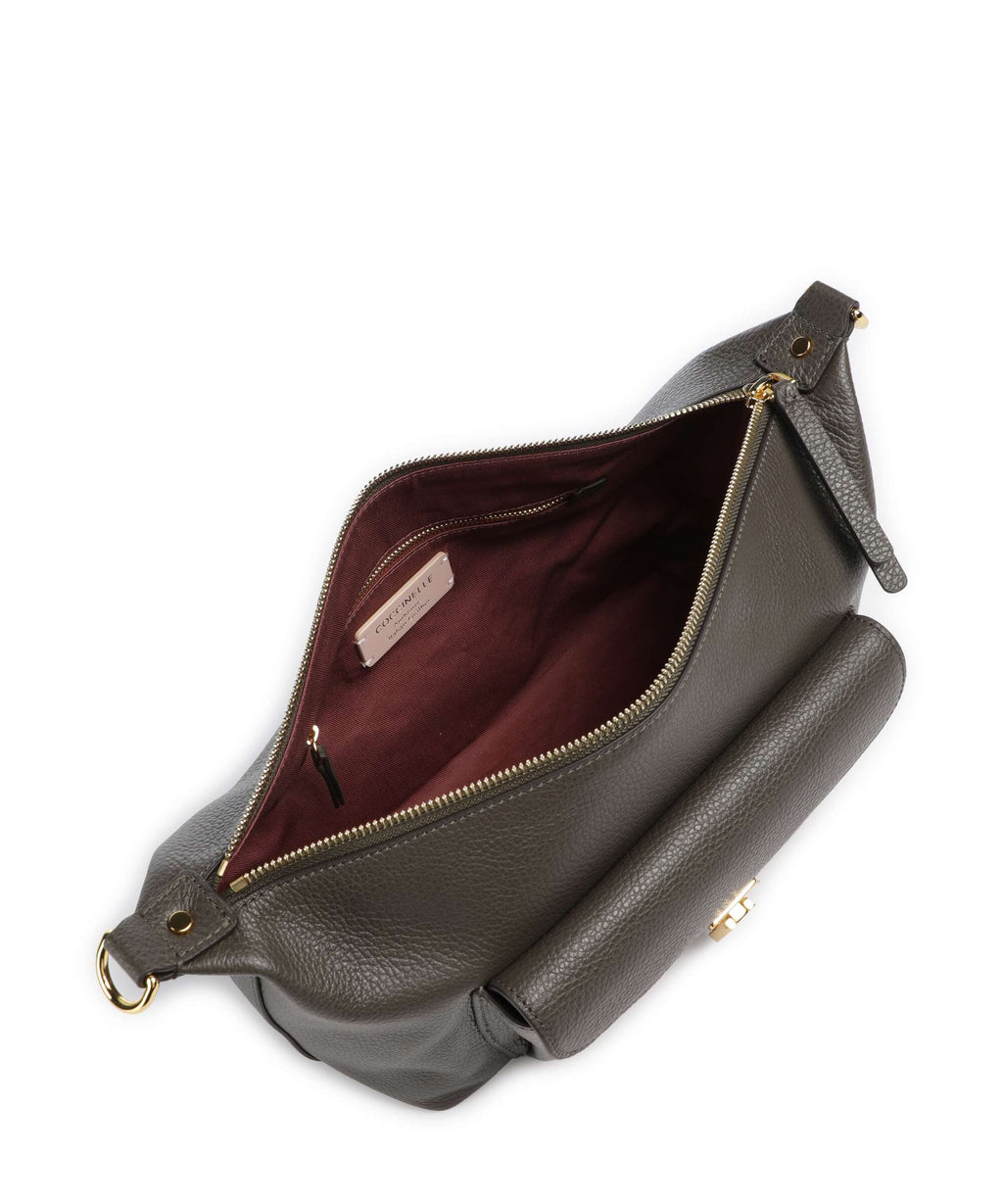 Coccinelle Beat Generation Crossbody bag fango