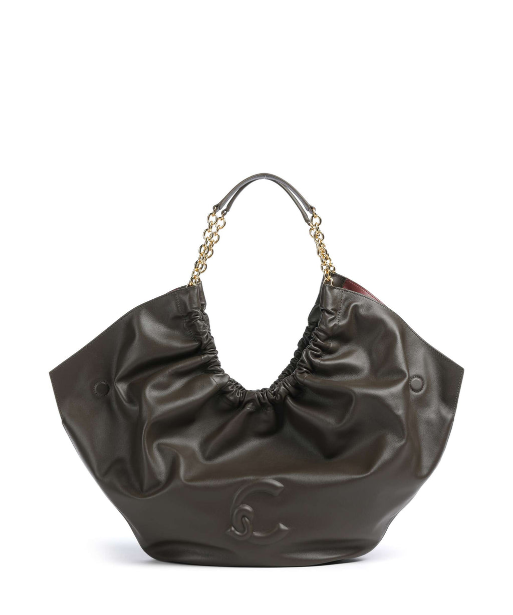 Coccinelle Smash Hobo bag fango
