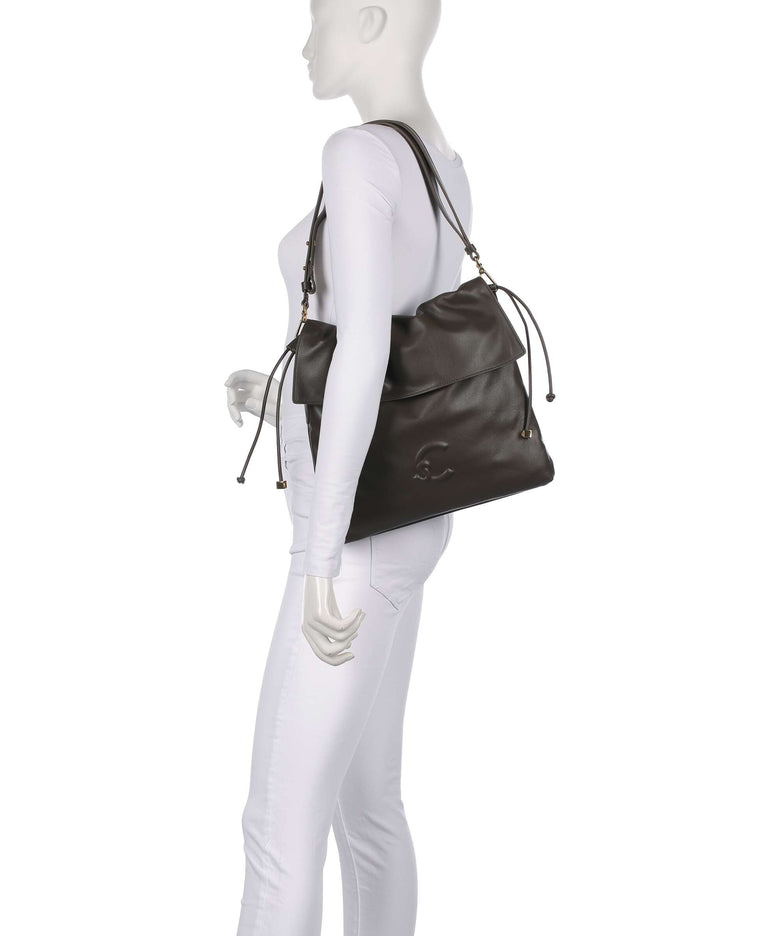 Coccinelle Lidia Hobo bag fango