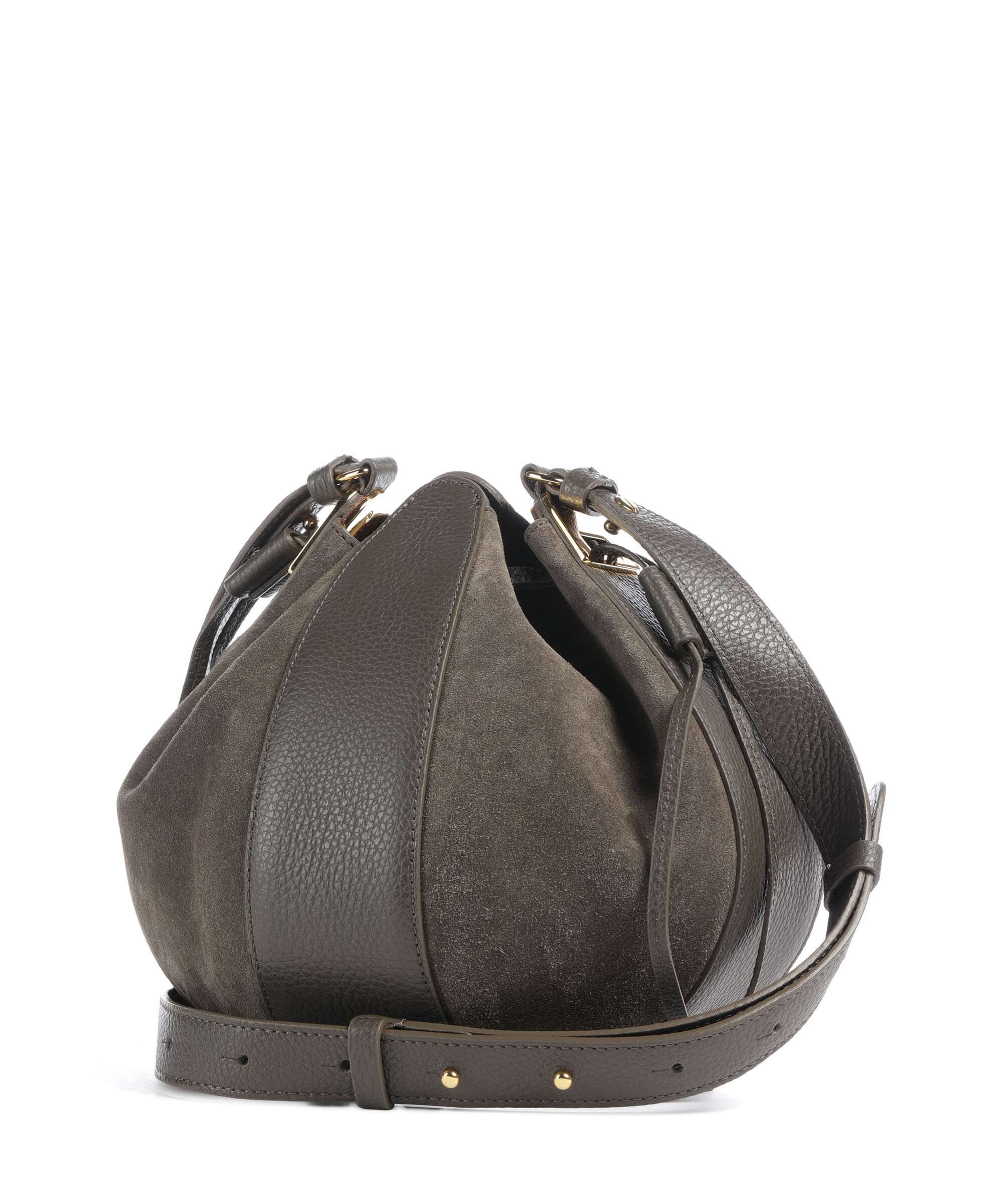Coccinelle Boom Bucket bag fango