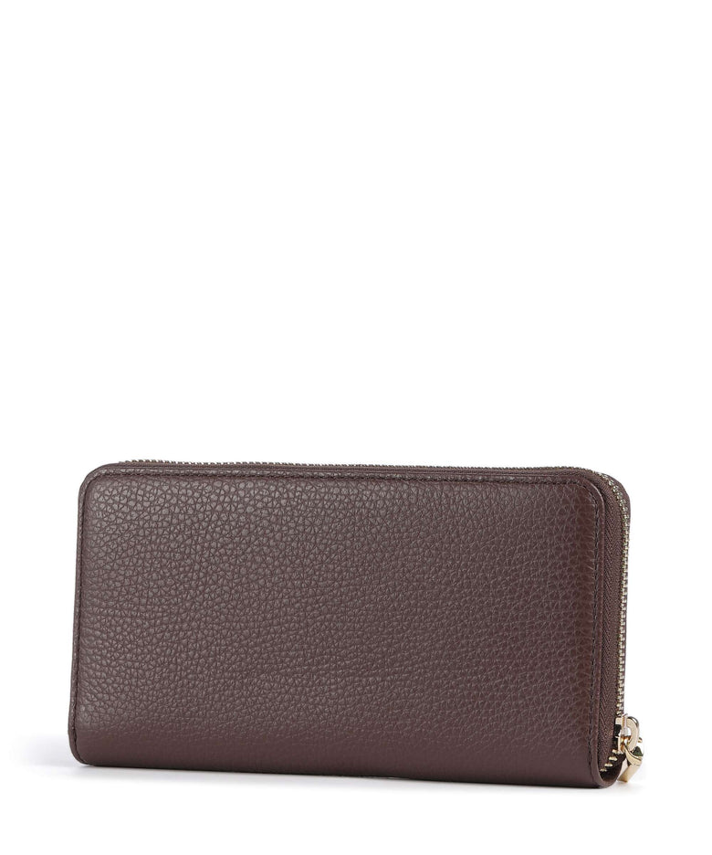 Coccinelle Metallic Soft Wallet berry