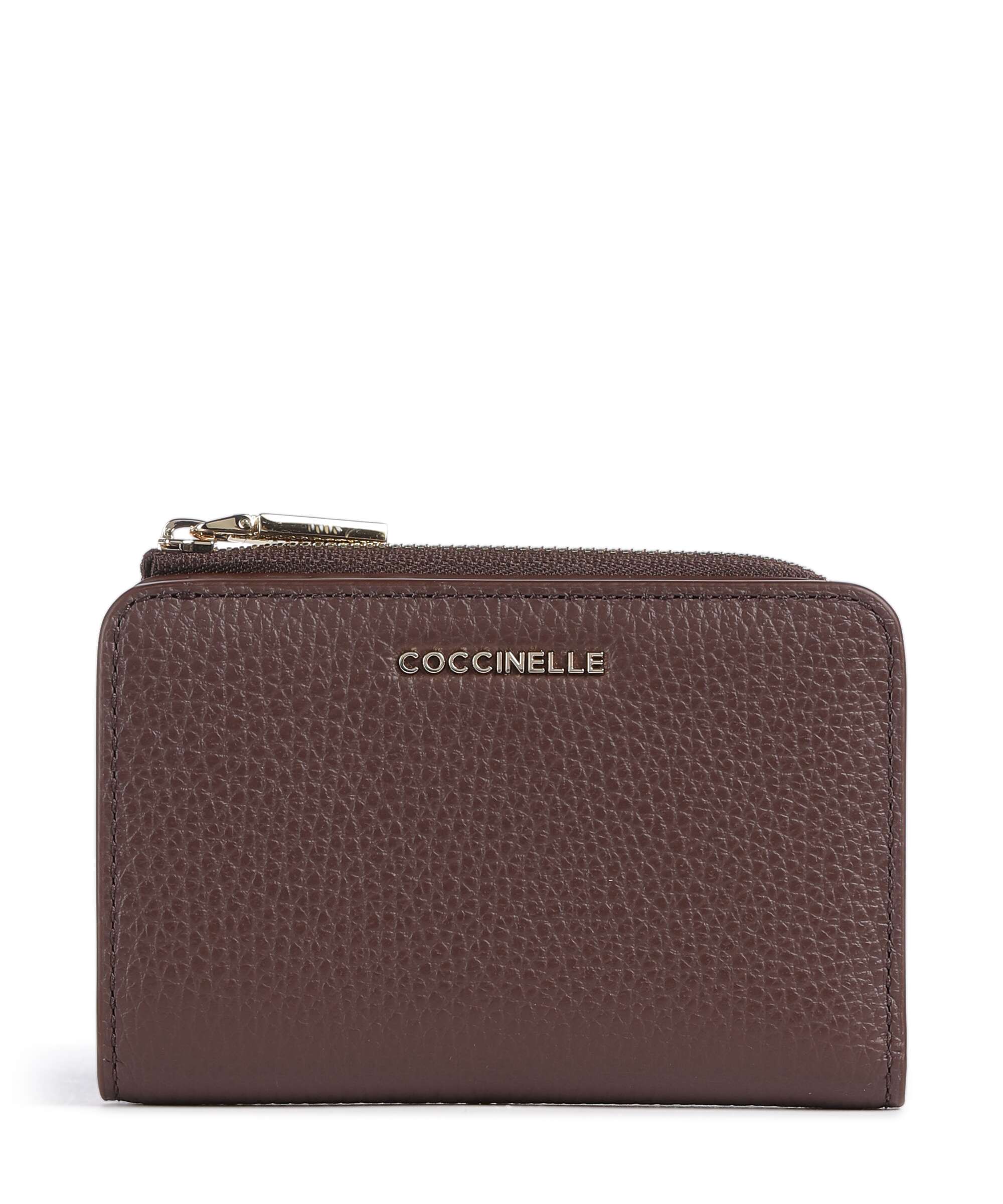 Coccinelle Metallic Soft Wallet berry
