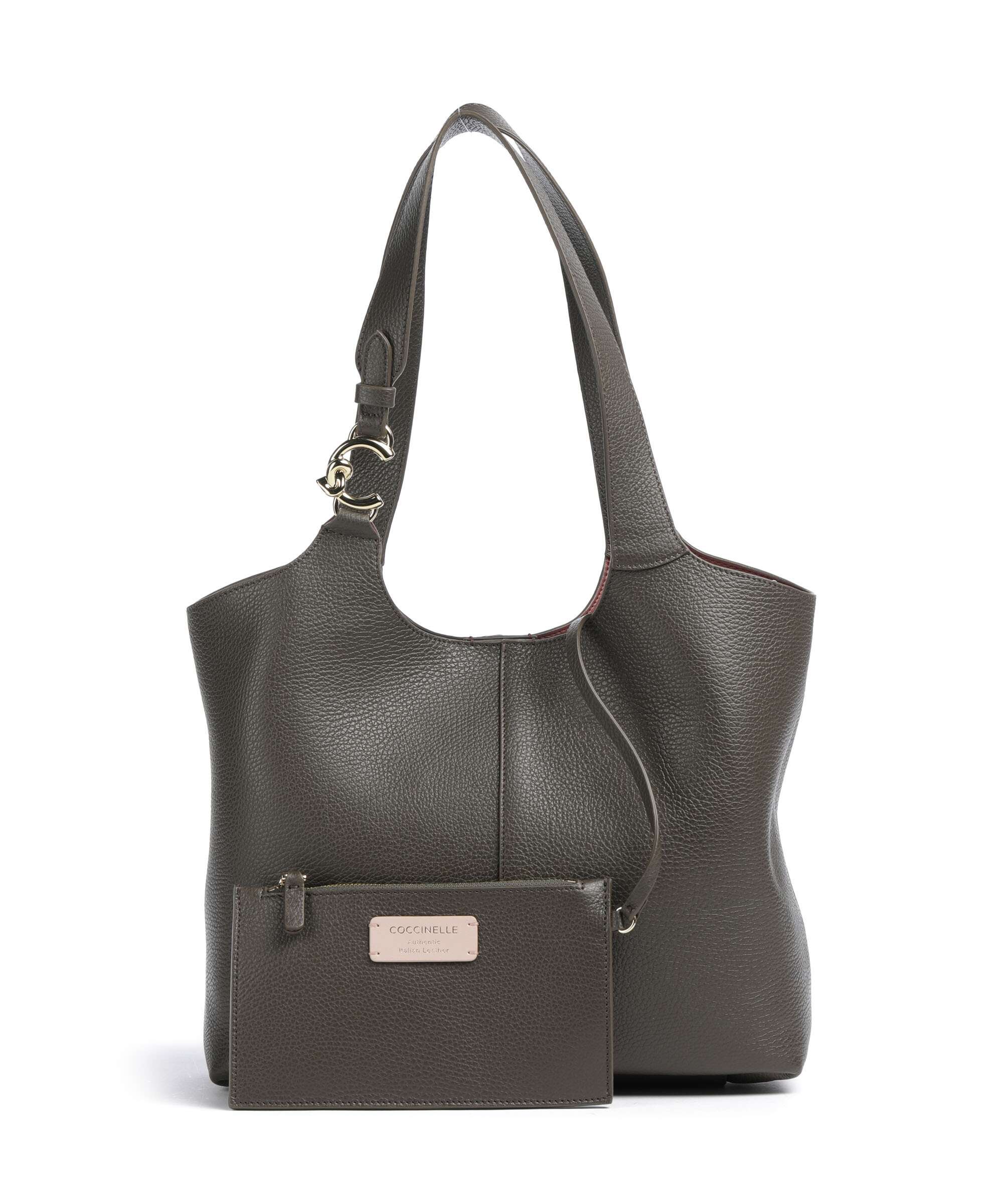 Coccinelle C-Easy Hobo bag fango
