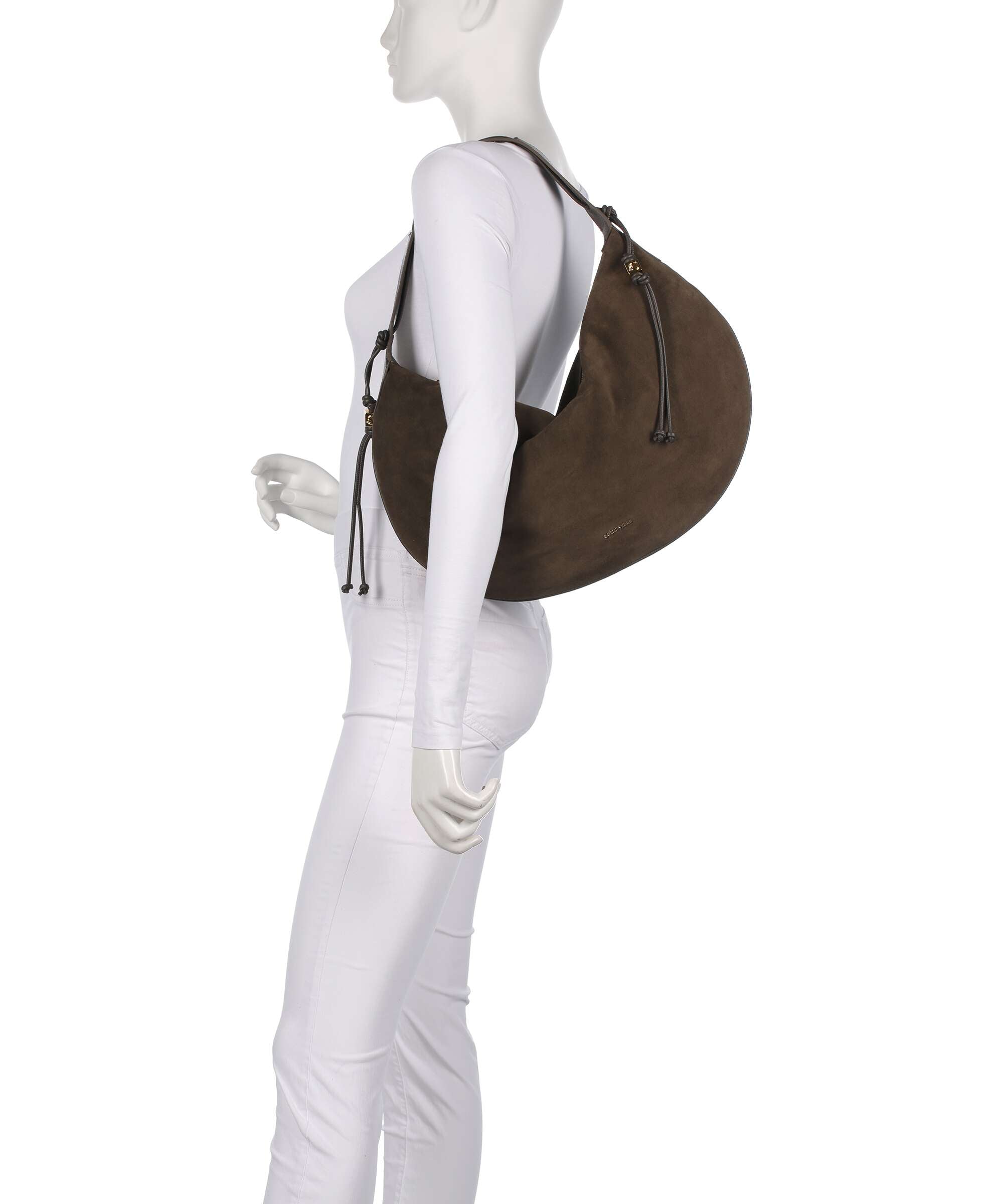Coccinelle Thess Hobo bag fango