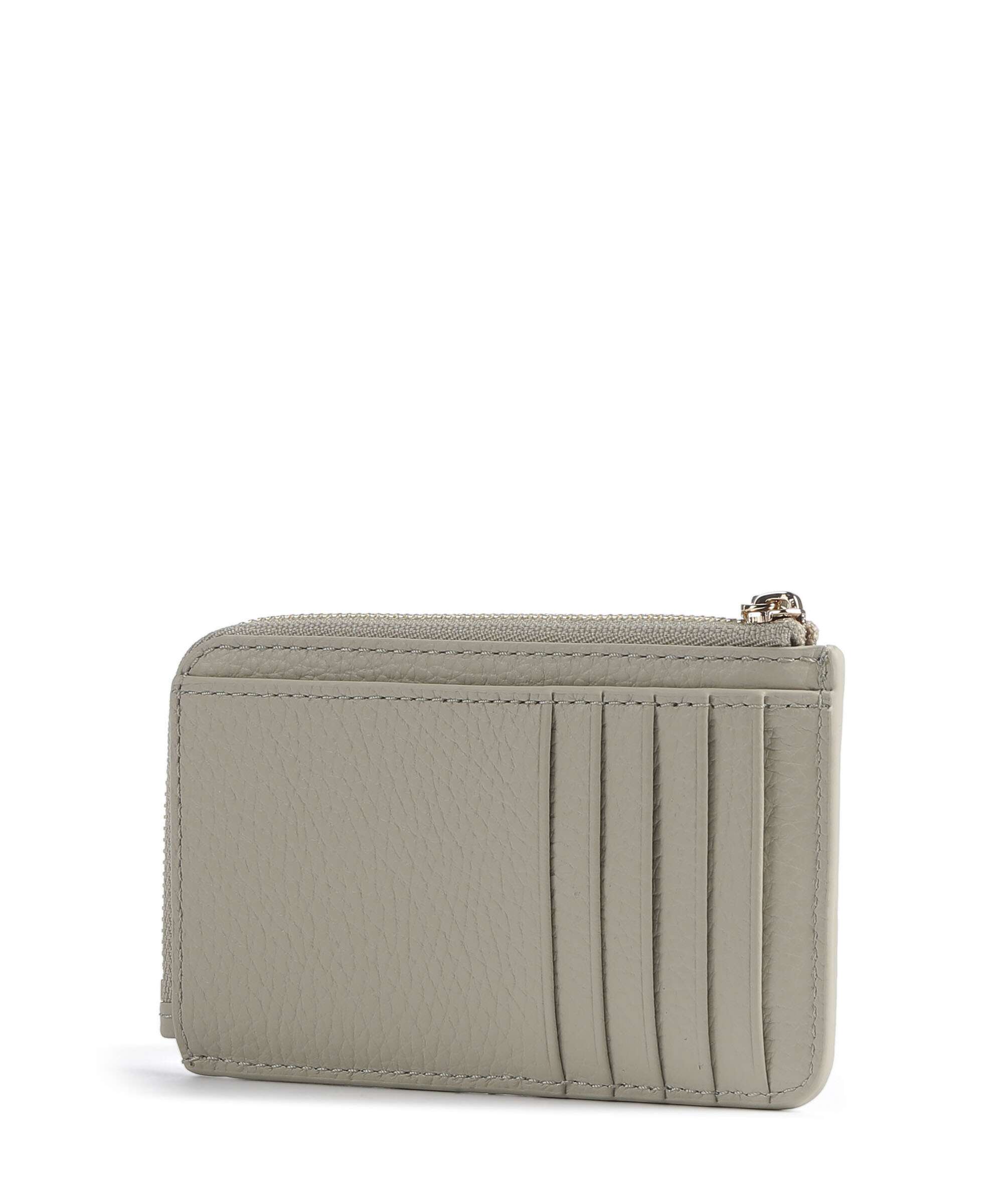 Coccinelle Metallic Soft Credit card holder eucalipto