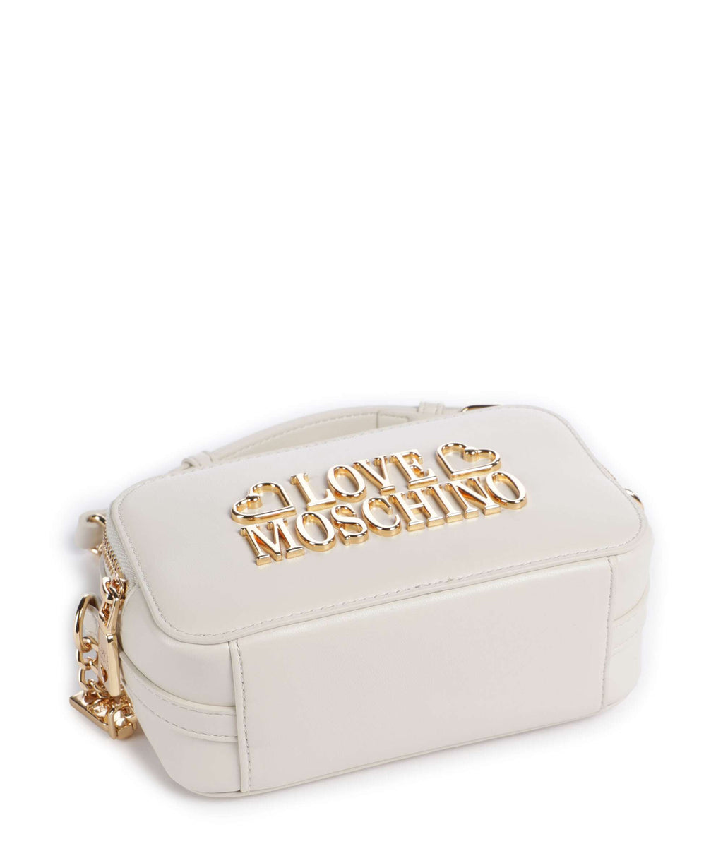 Love Moschino Lovely Love Crossbody bag ivory