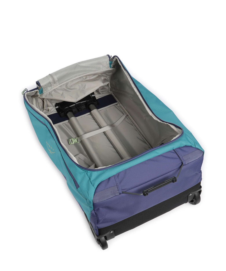 Osprey Daylite Travel bag with wheels blue spikemoss/alkaline