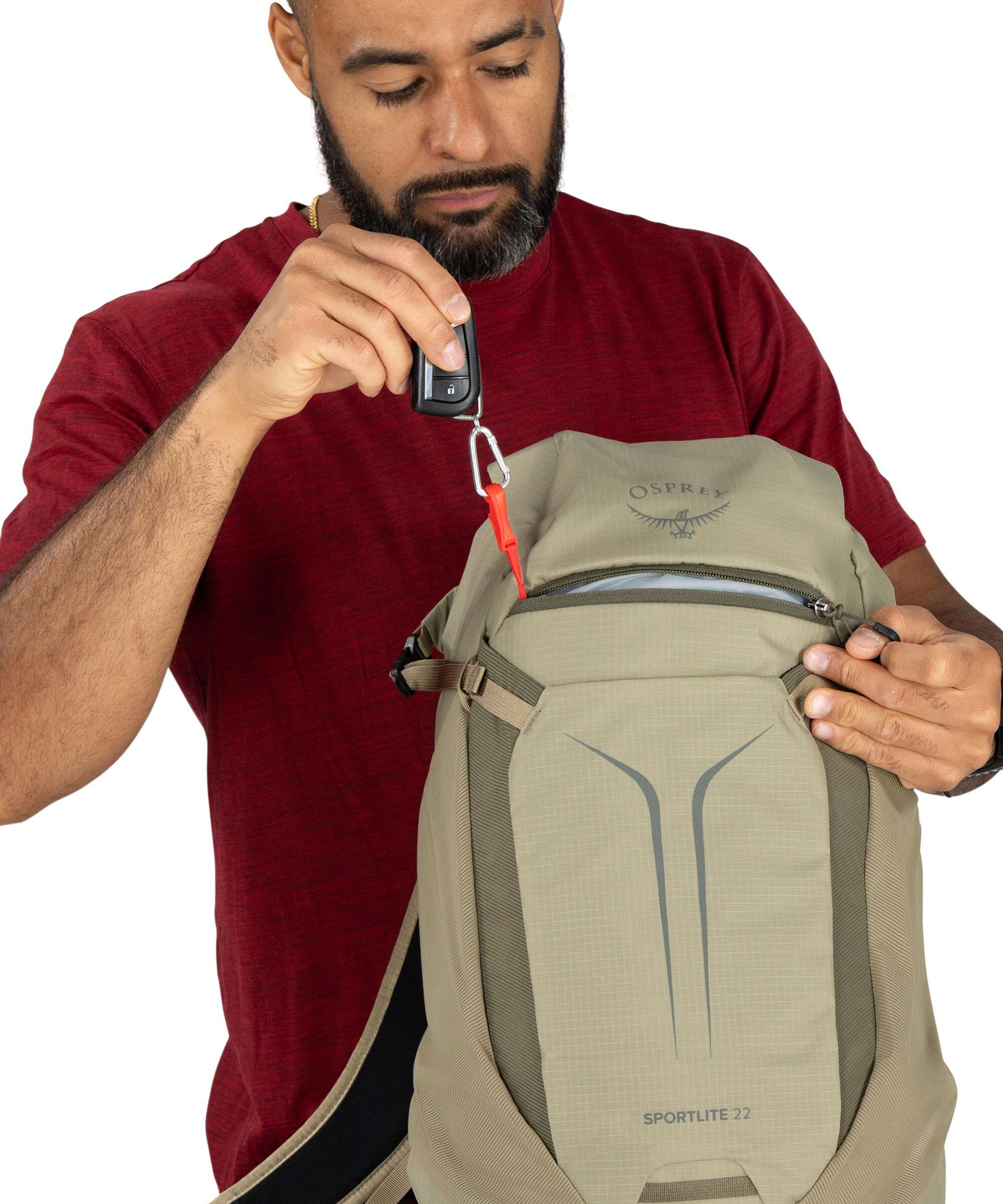 Osprey Sportlite 22 Hiking backpack olive tan