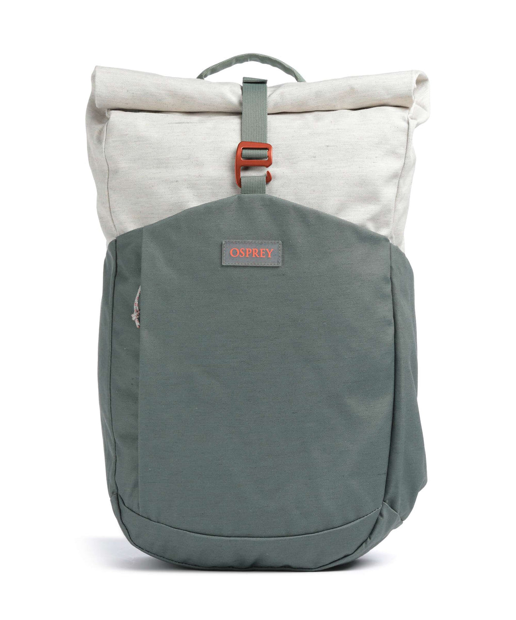 Osprey Arcane Rolltop backpack moon beige/pine leaf