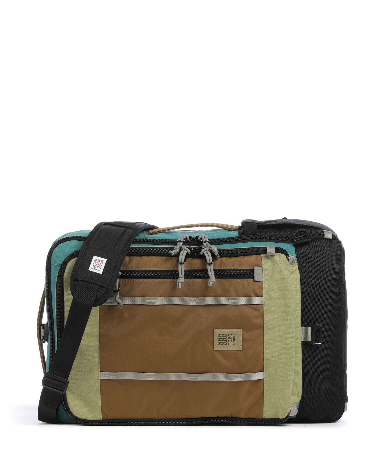 Topo Designs Global 40 Travel backpack caribbean/dark khaki