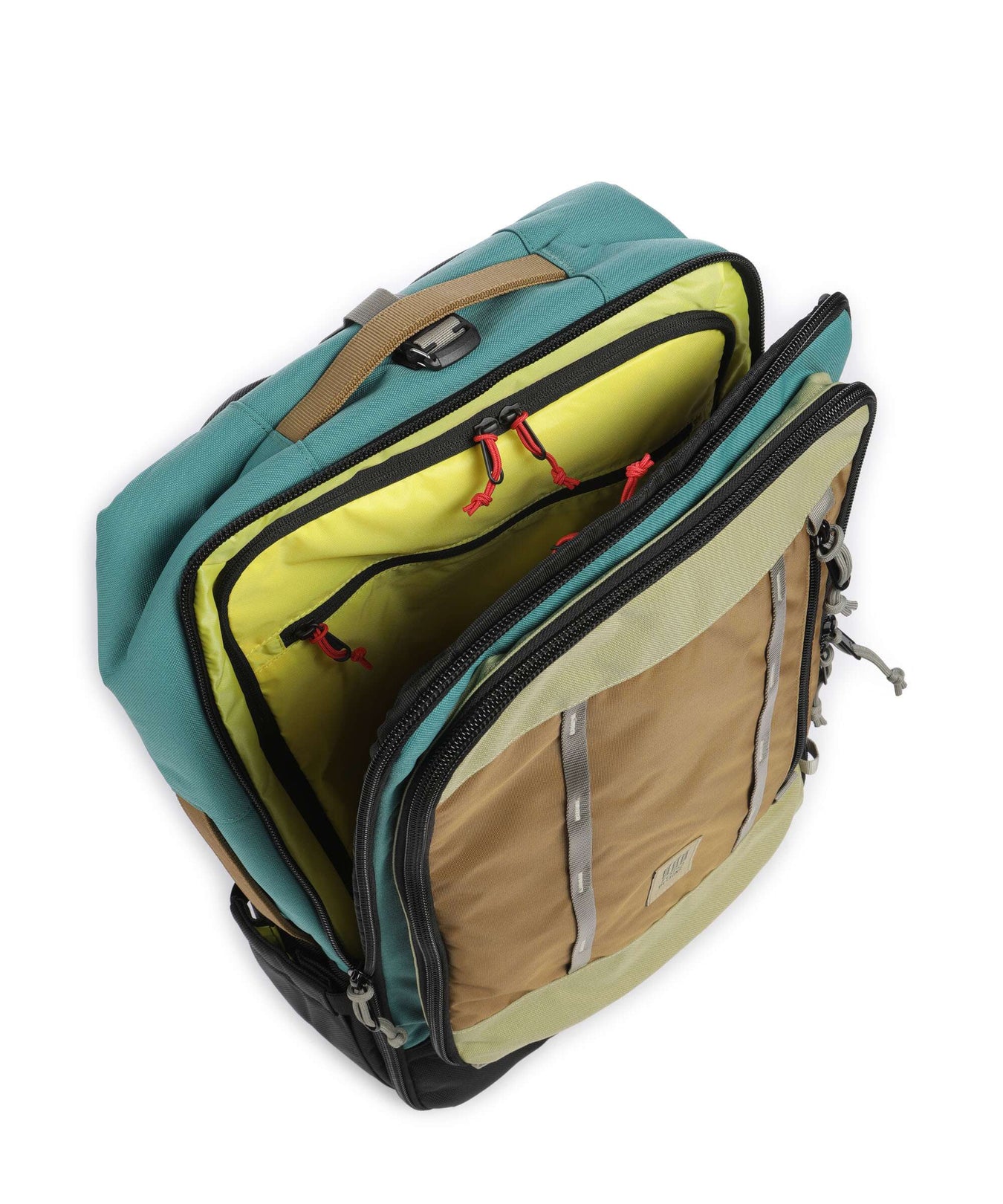 Topo Designs Global 40 Travel backpack caribbean/dark khaki
