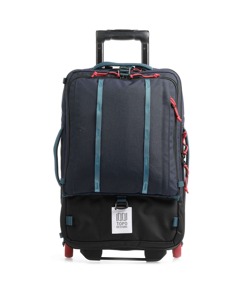 Topo Designs Global 44L Travel bag with wheels navy