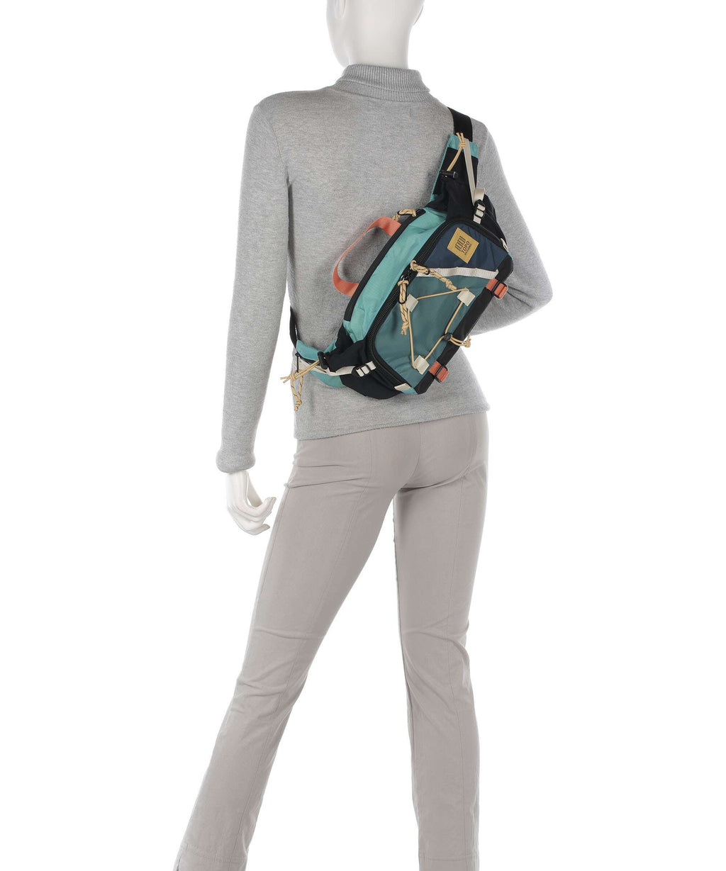 Topo Designs Mountain Hydro Belt bag geode green/sea pine