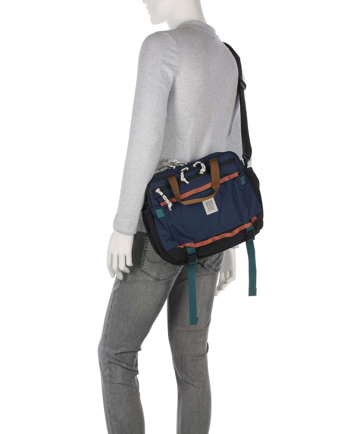 Topo Designs Mountain Shoulder bag midnight/caribbean