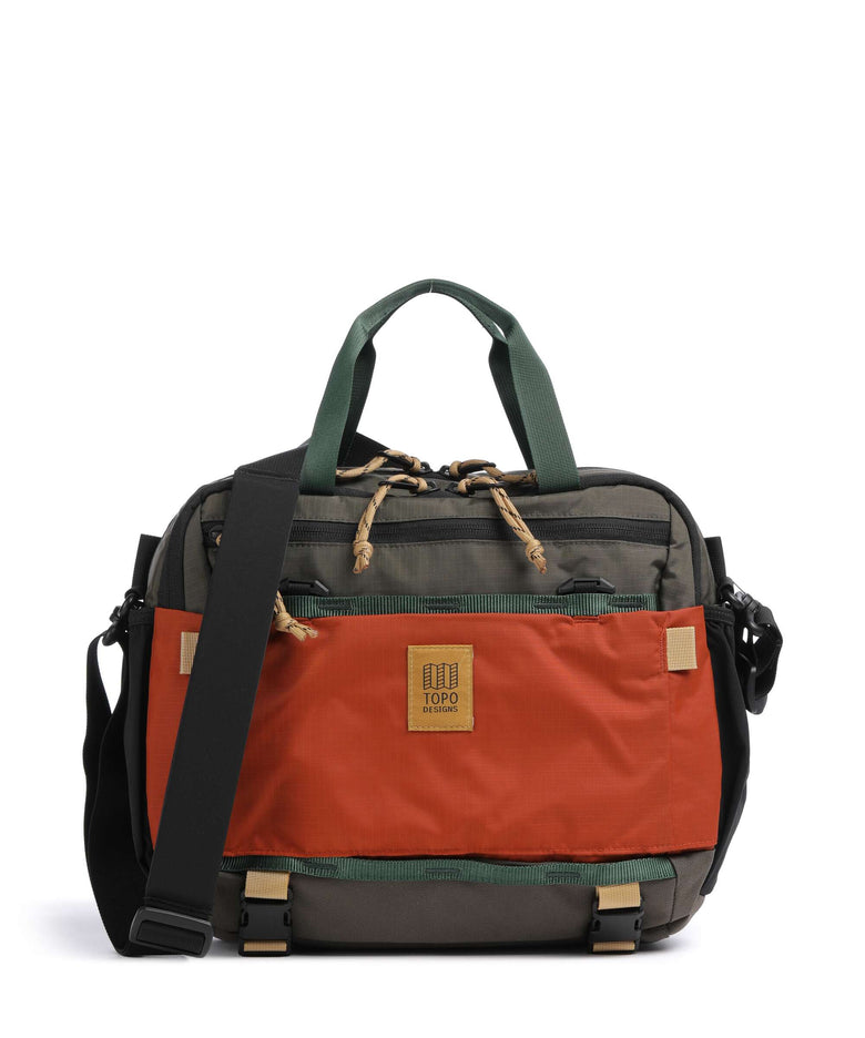 Topo Designs Mountain Crossbody bag woodland/terracotta