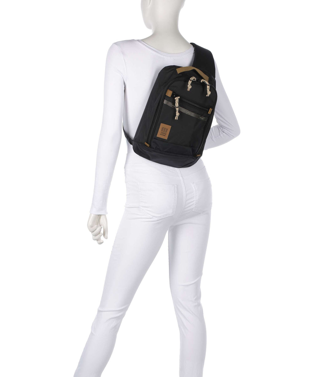 Topo Designs Mountain Sling bag forest/bone white