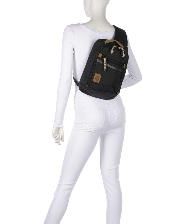 Topo Designs Mountain Sling bag forest/bone white