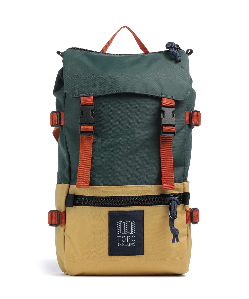 Topo Designs Rover Mini Backpack forest/goldenrod
