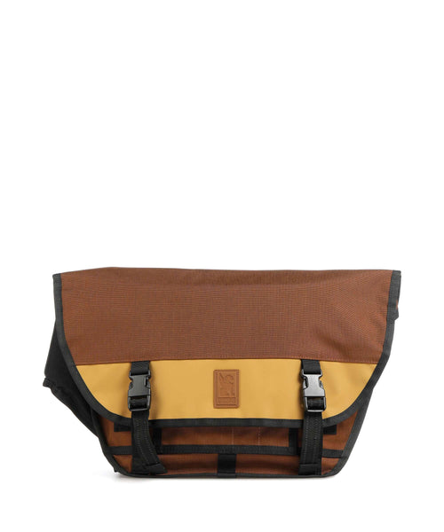 Chrome Metro Mini Messenger bag amber tritone