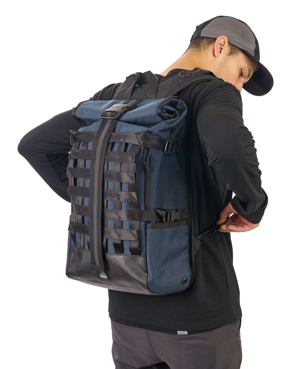 Chrome Barrage Cargo Rolltop backpack red