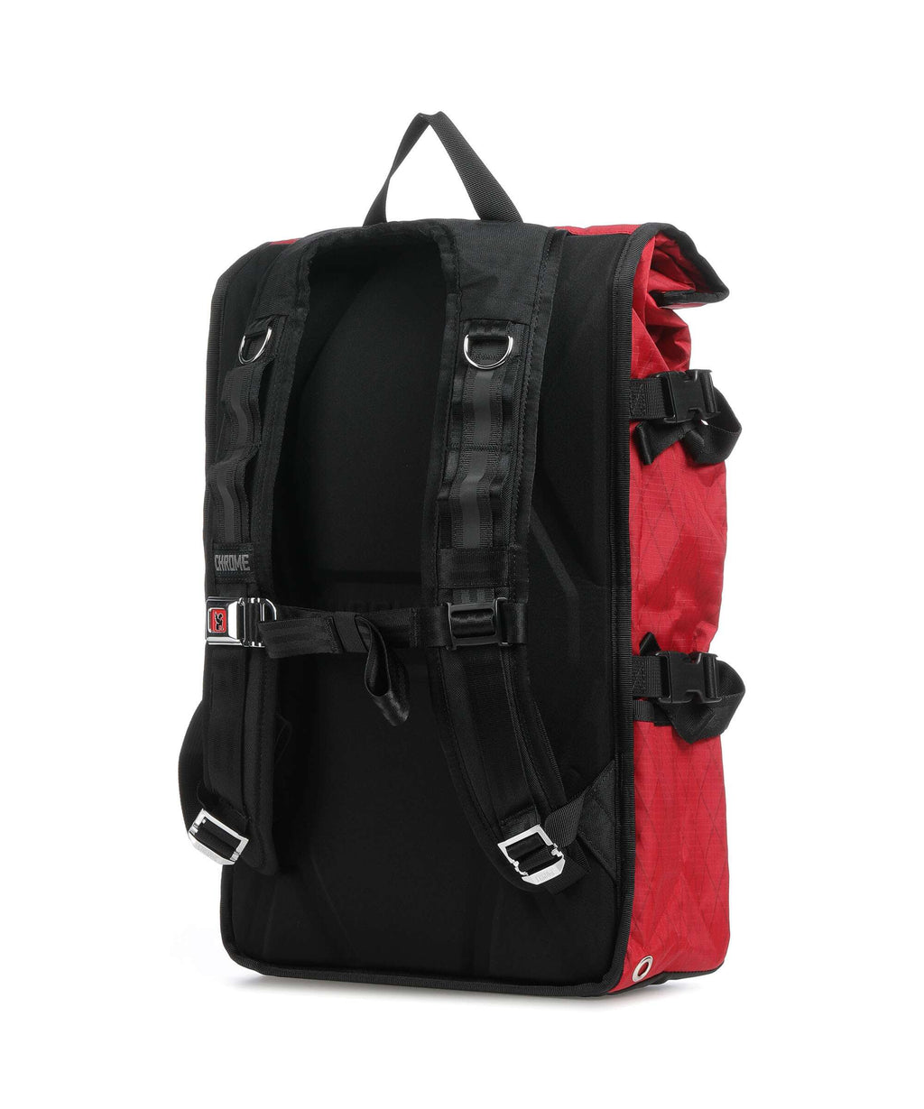Chrome Barrage Cargo Rolltop backpack red