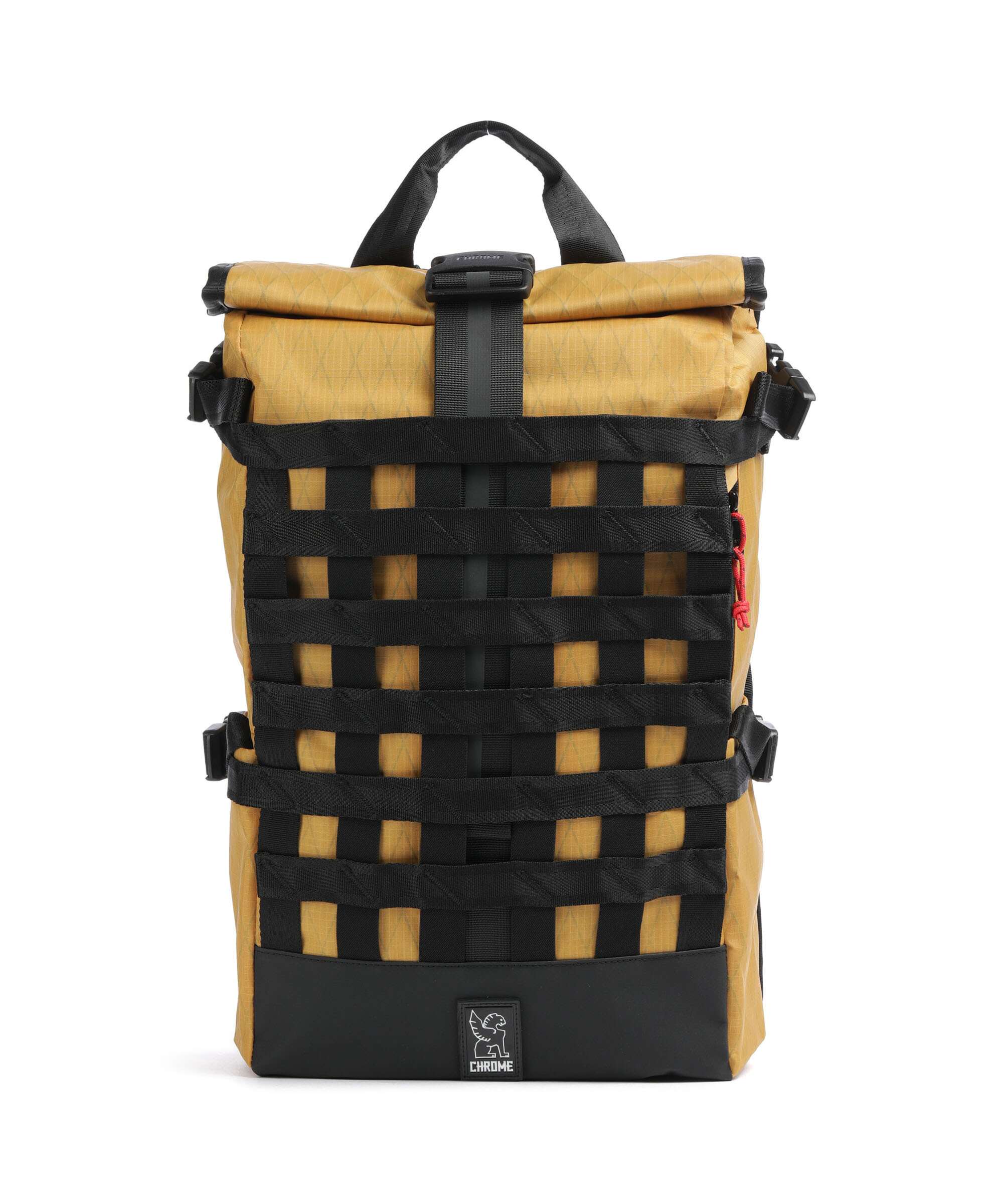 Chrome Barrage 22 Rolltop backpack amber