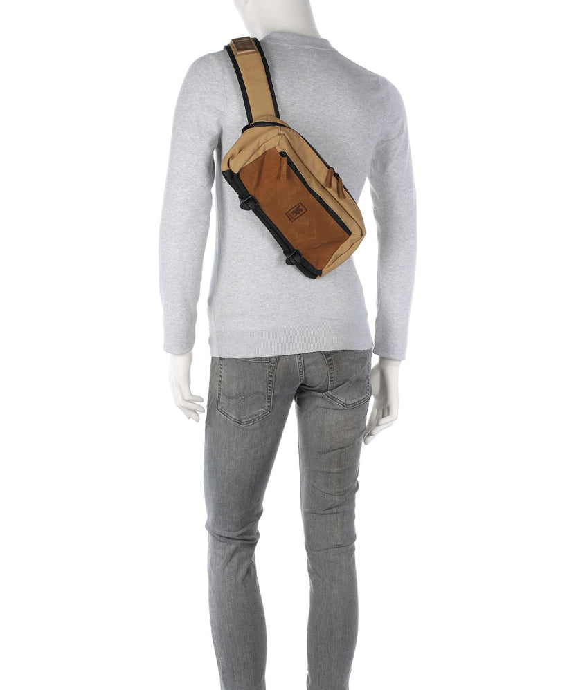 Chrome Kadet Mini Suede Sling bag heritage