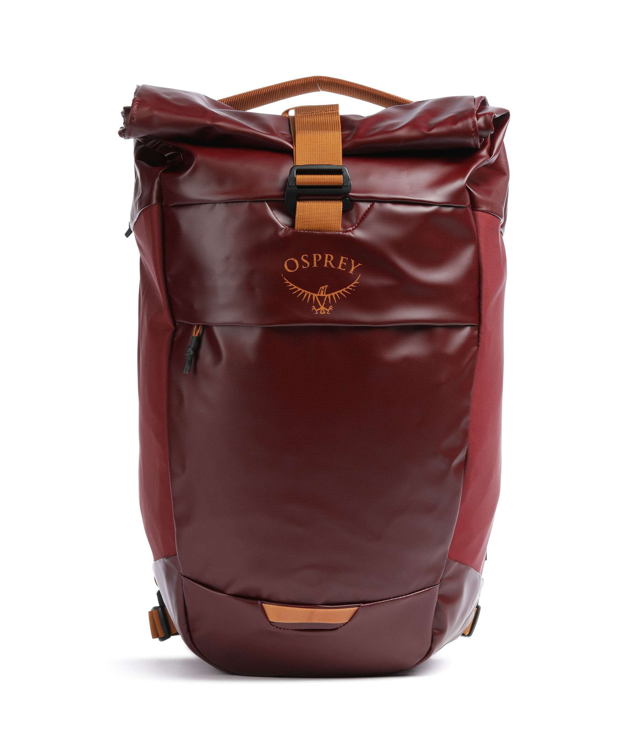 Osprey Transporter Rolltop backpack red mountain