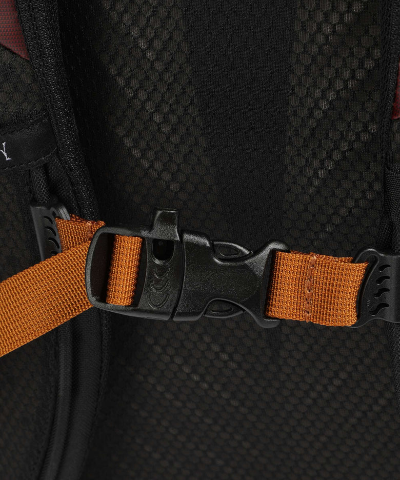 Osprey Transporter Rolltop backpack red mountain