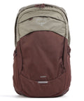Osprey Parsec 26 Hiking backpack sawdust tan/raisin red